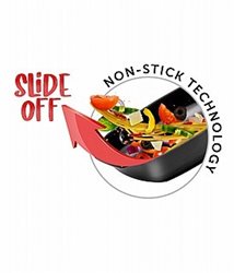 תבנית פיירקס מרובעת 3.0 ליטר OVEN TO TABLE שחור