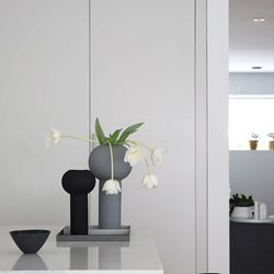 אגרטל PILLAR M - צבע שחור